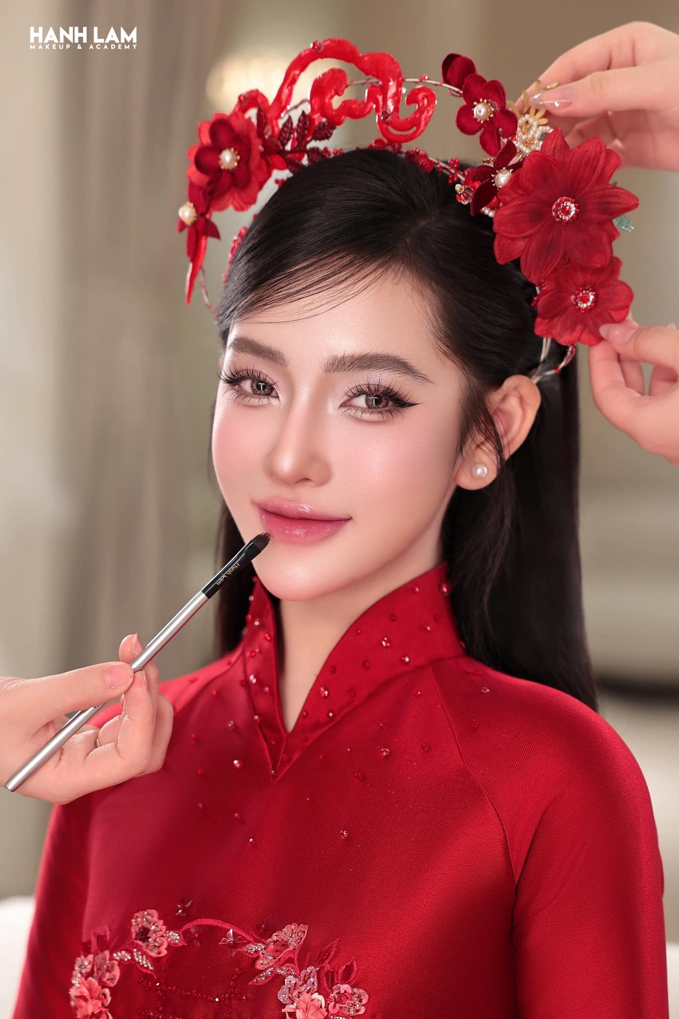 Xu Hướng Trang Điểm Cô Dâu Đẹp Nhất & Quy Trình Chuyên Nghiệp 9 hanhlammakeup com 2 33