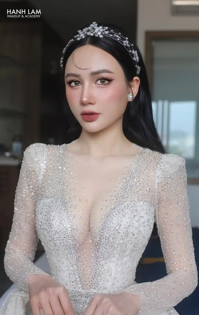 Make up cô dâu kiểu Hàn Quốc Tôn vinh vẻ đẹp dịu dàng và hiện đại 6 hanhlammakeup com